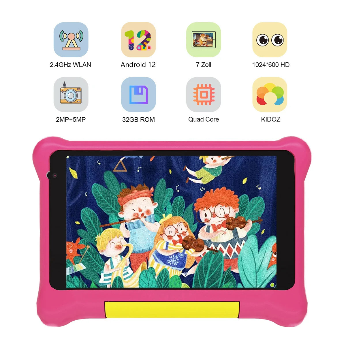 TK707 Kid Tablet 7 Game Pad.