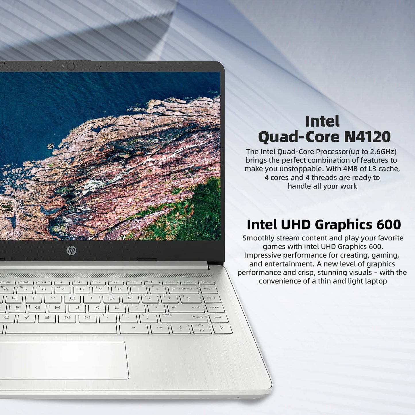 HP 14" Business Laptop,Intel Celeron1 Windows 11 Pro.