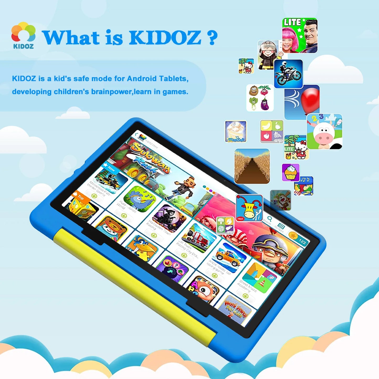KT1016 Kid Tablet 10.1 inch Android WiFi Bluetooth .
