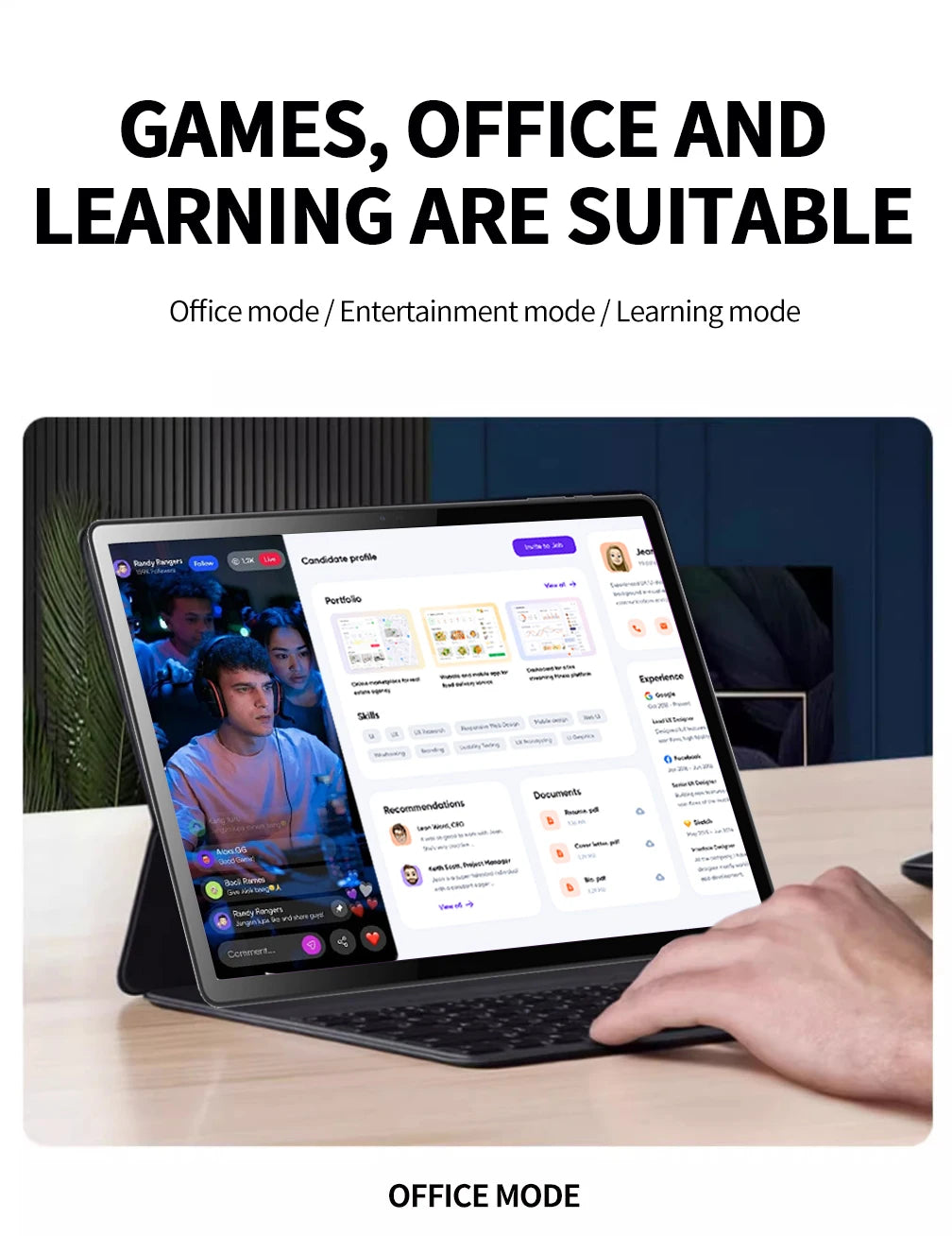 14 Inch Phone Tablet Android 13 20G RAM .