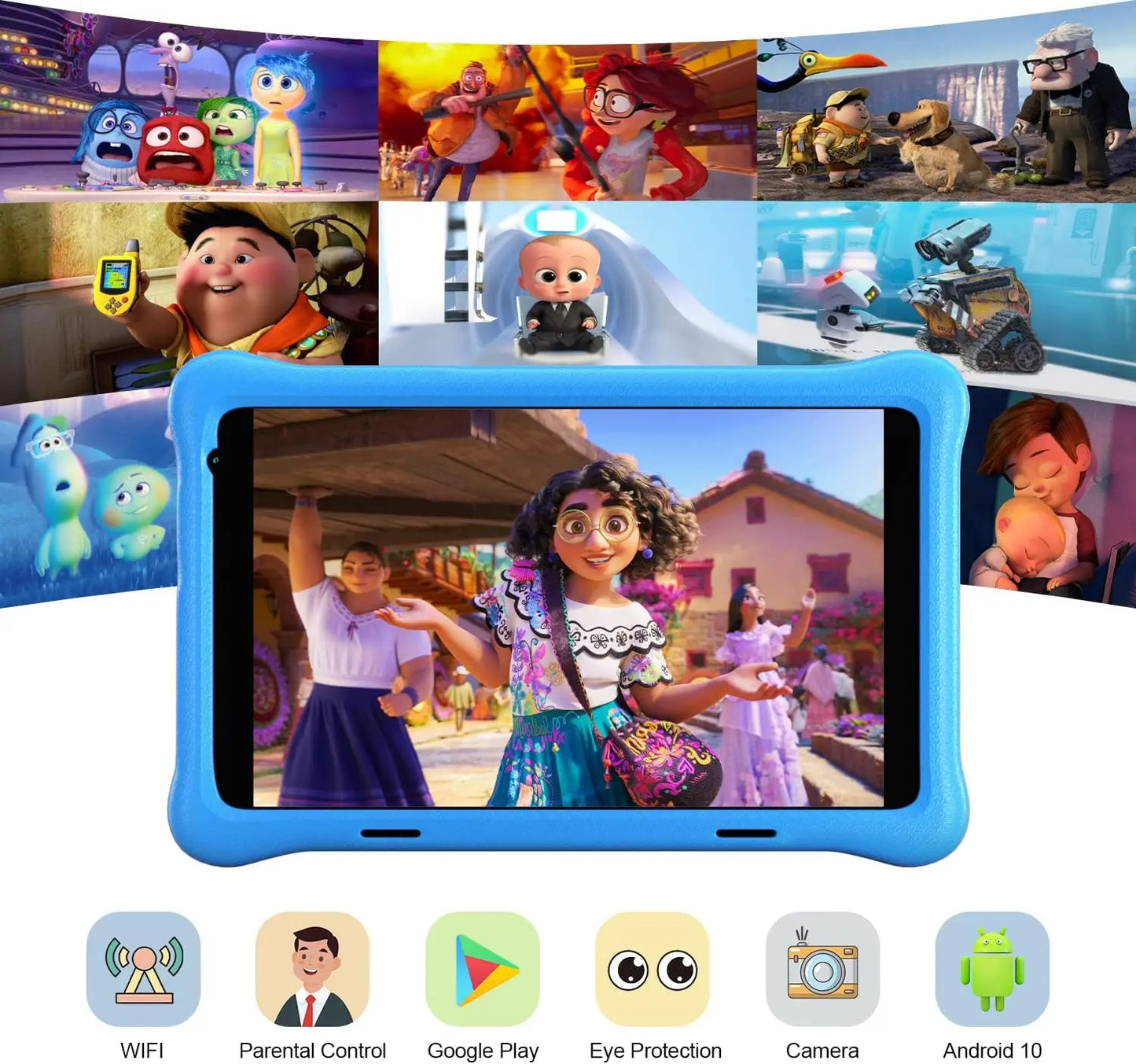 8 Inch Kid Tablet Android11 Learning Tablets .