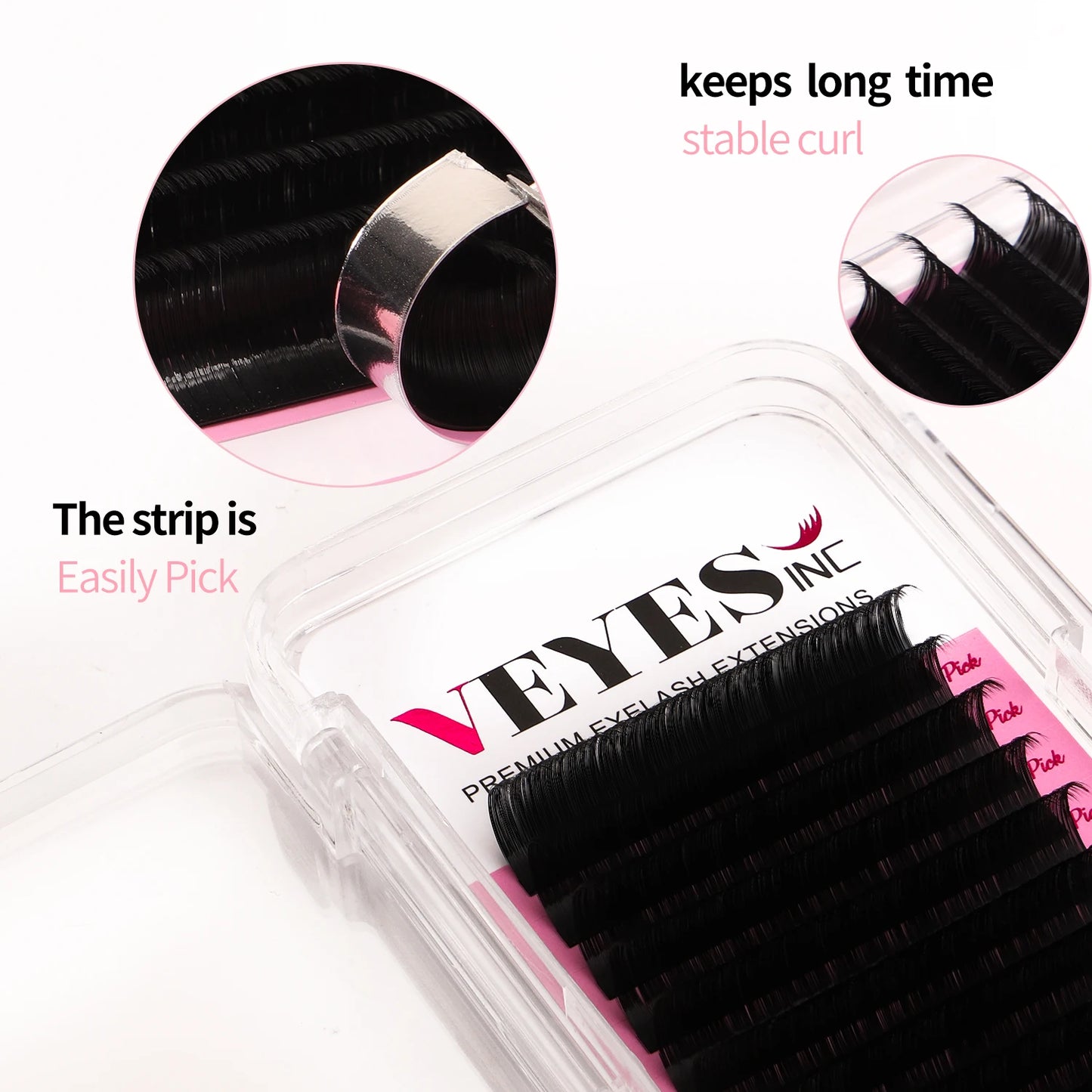 Veyes Inc Classic Eyelash Extensions.