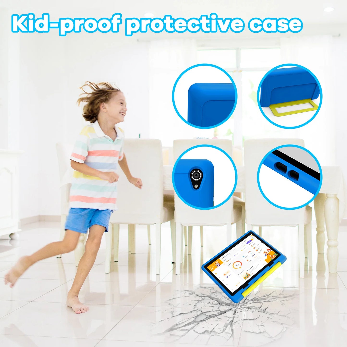 KT1016 Kid Tablet 10.1 inch Android WiFi Bluetooth .