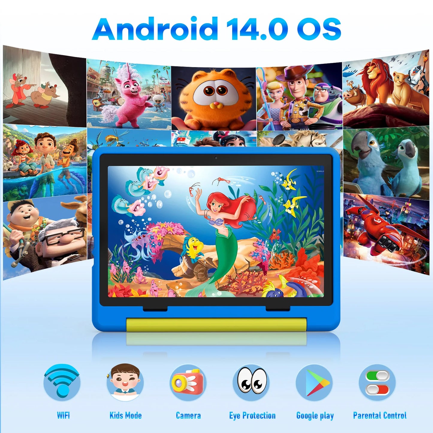 KT1016 Kid Tablet 10.1 inch Android WiFi Bluetooth .