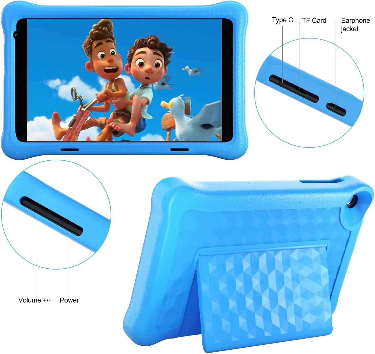 8 Inch Kid Tablet Android11 Learning Tablets .