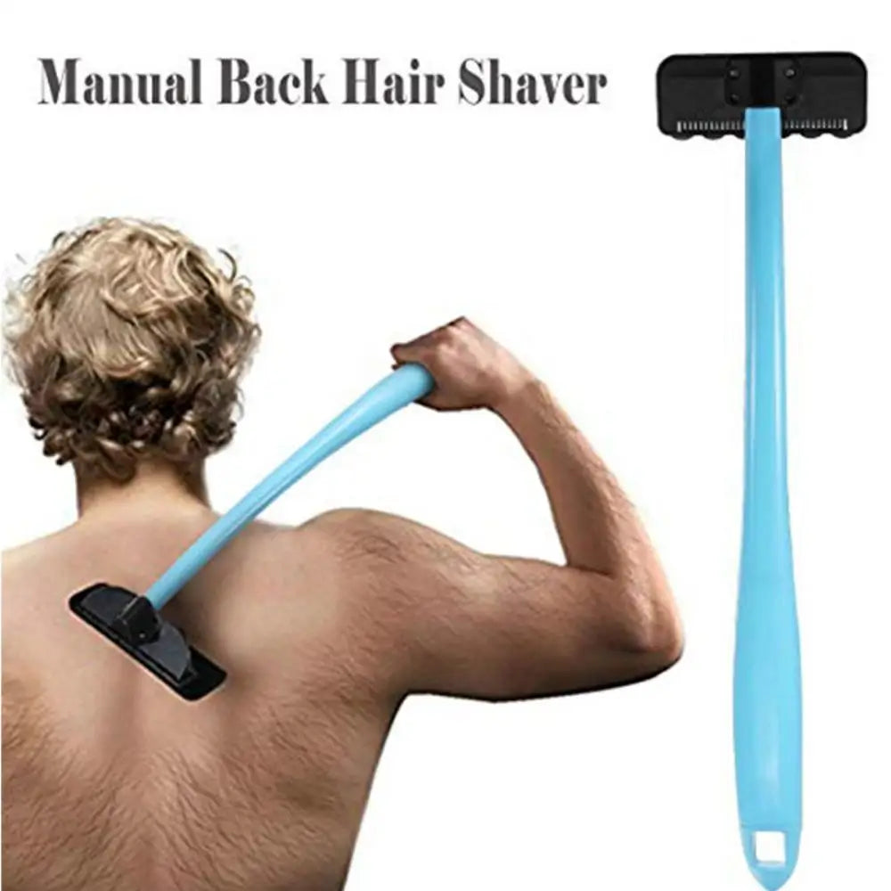 Long Handle Men Safety Back Hair Shaver .