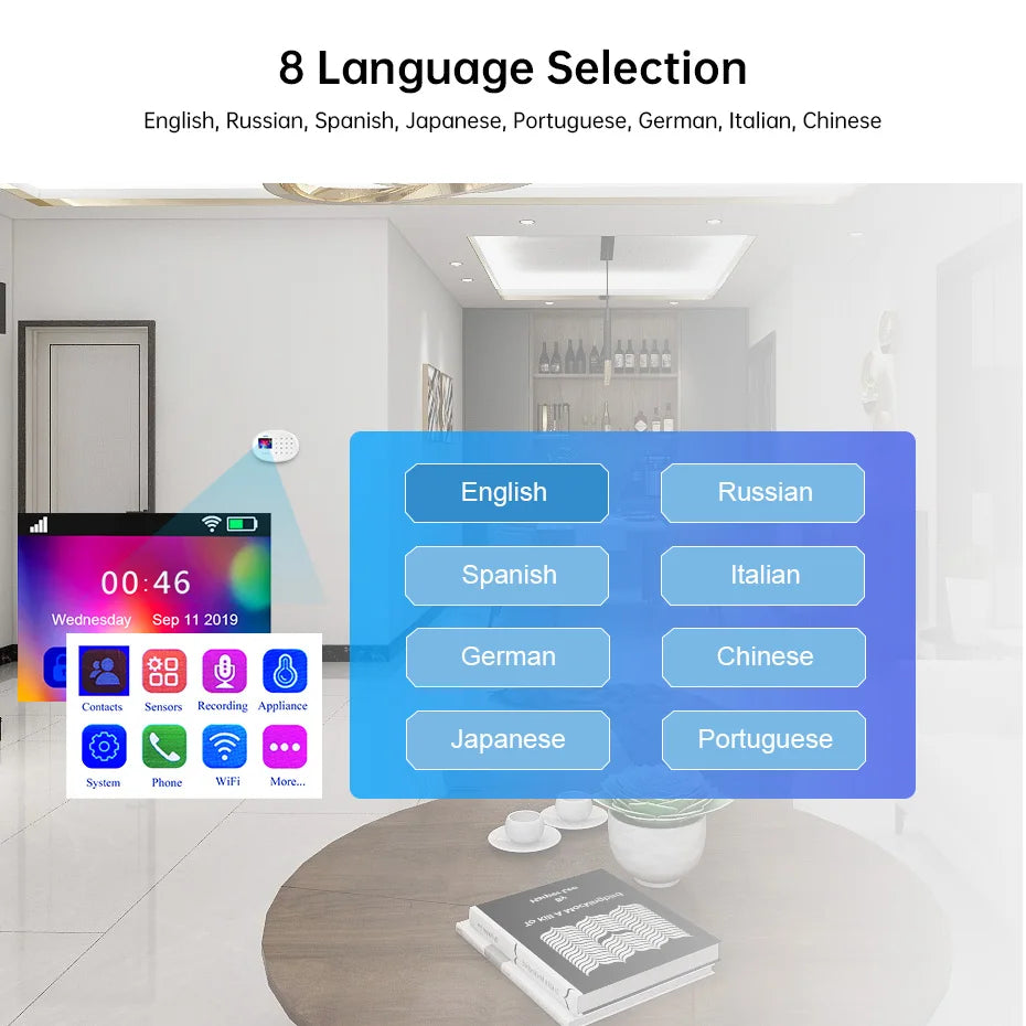 Smart Home Security Alarm System.