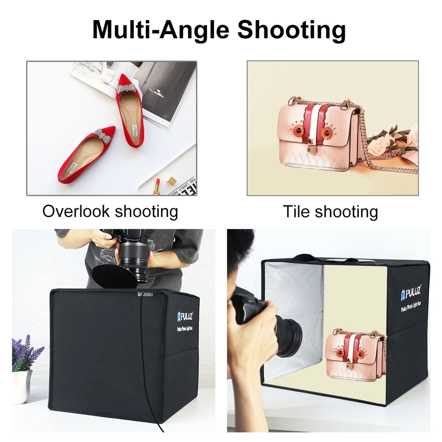 PULUZ Photo Studio Light Box ,Portable Photography.