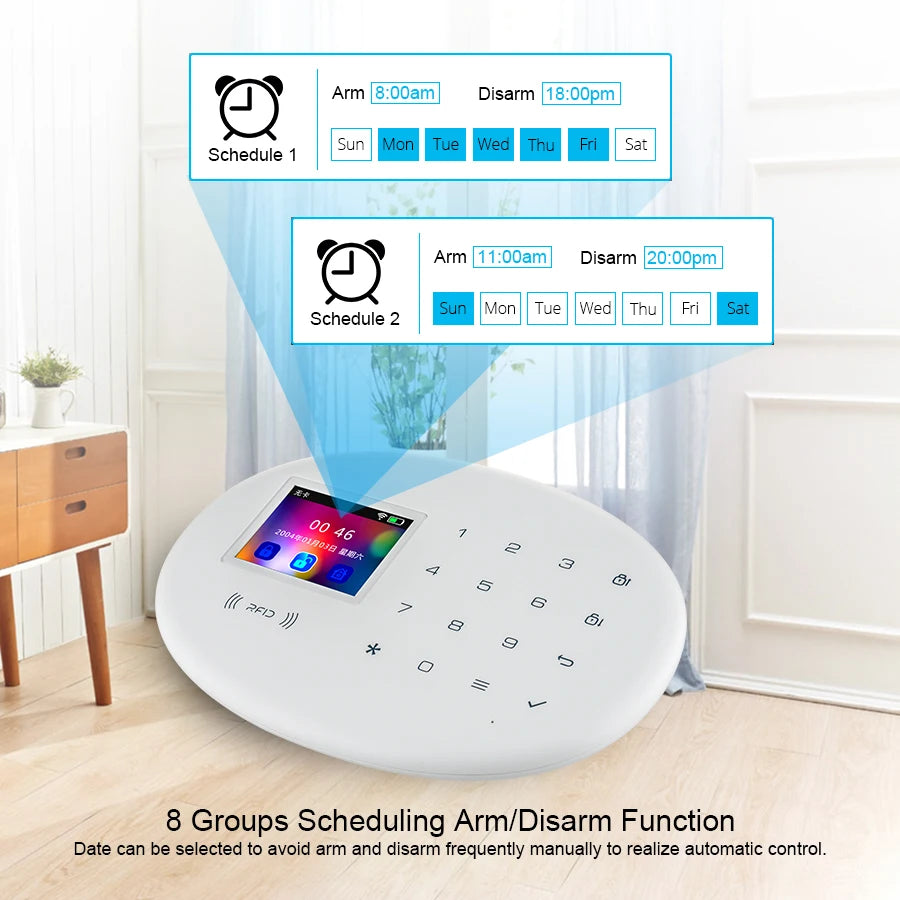 Smart Home Security Alarm System.