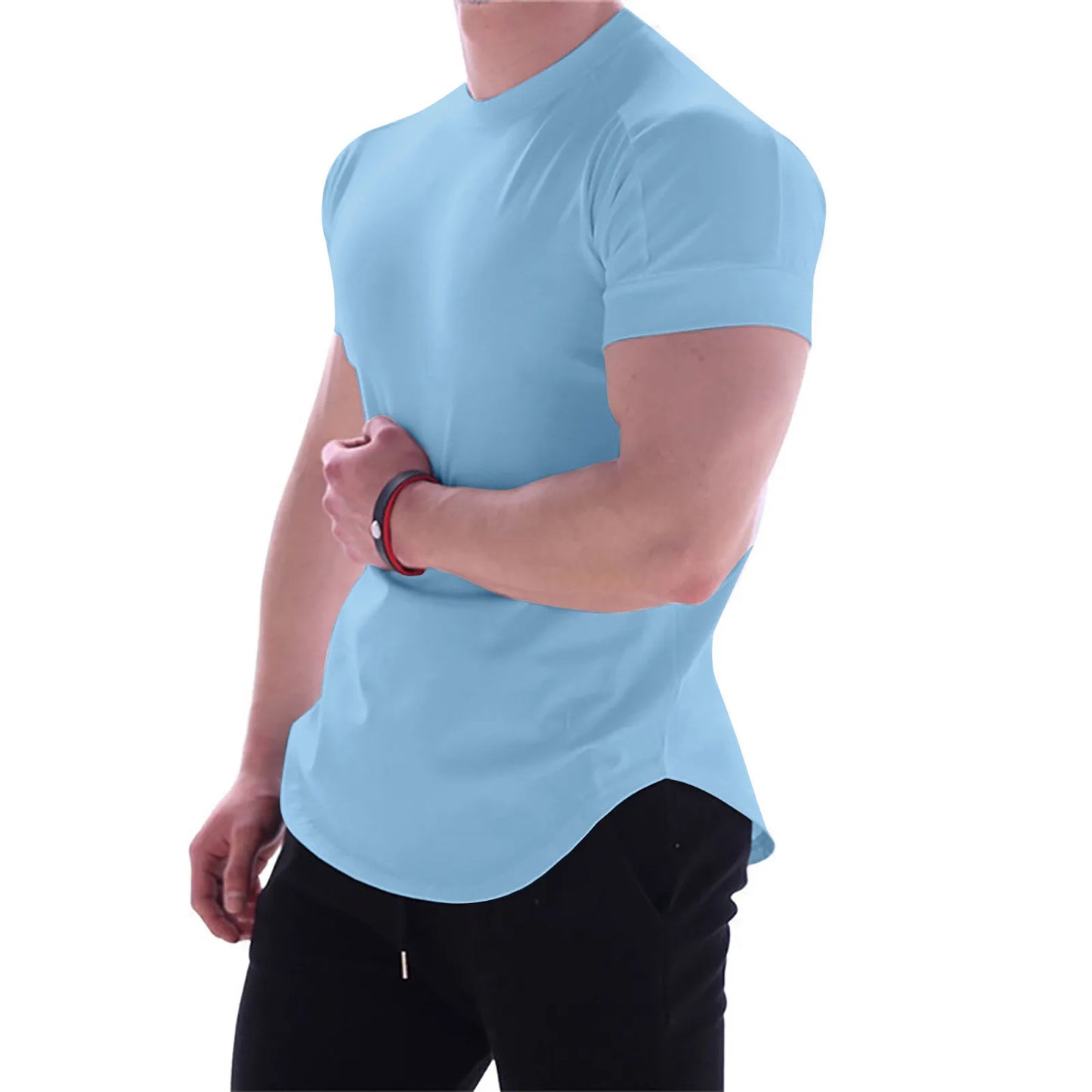 Men's T-Shirt Summer Sports T Shirt Gyms Fitness