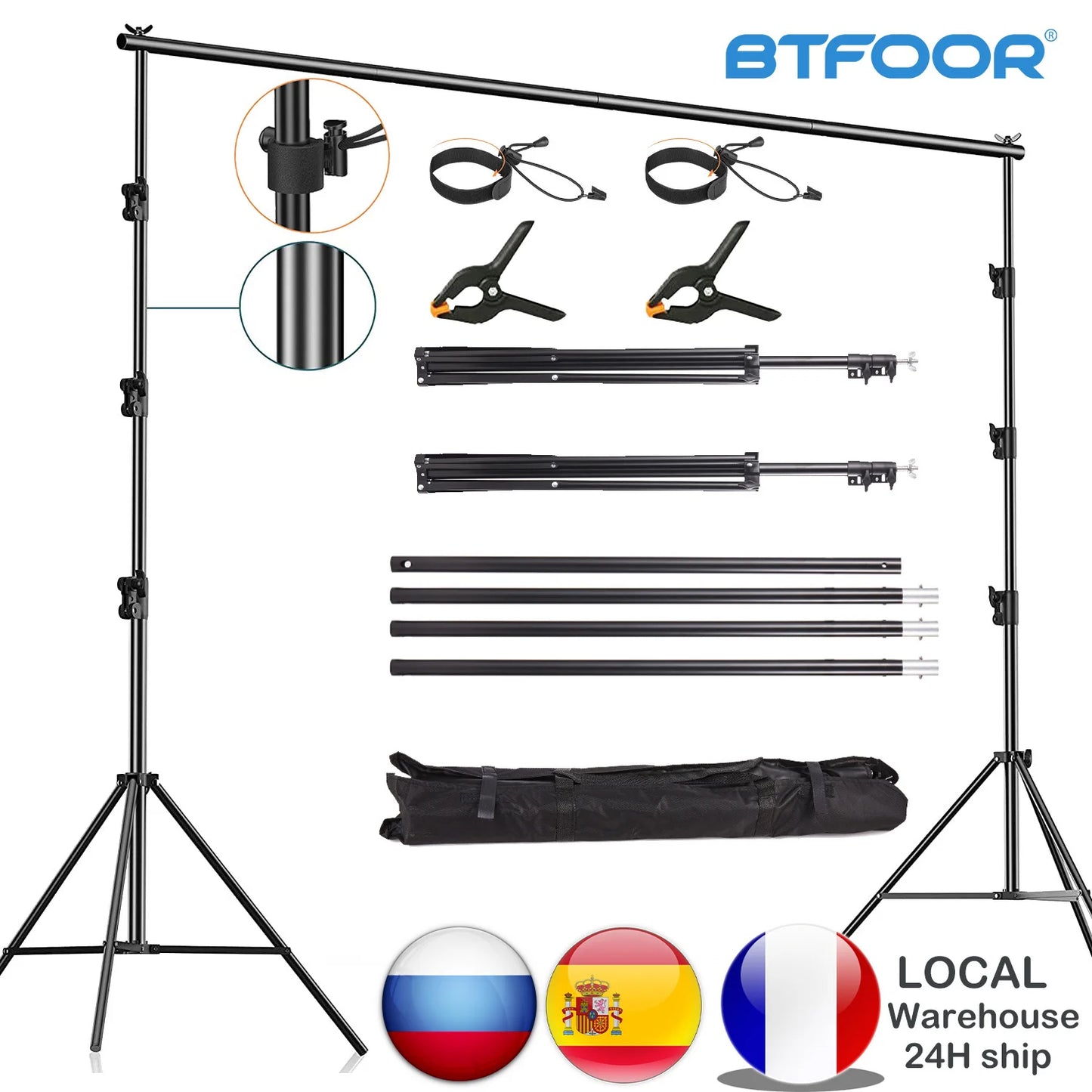 Photography Photo Studio Background Stand Backdrop.