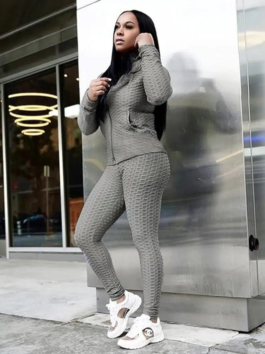 Women Two Piece Outfits Sets Sleeve .