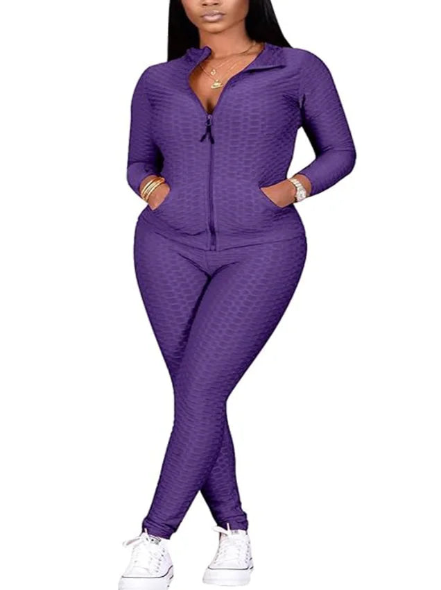 Women Two Piece Outfits Sets Sleeve .