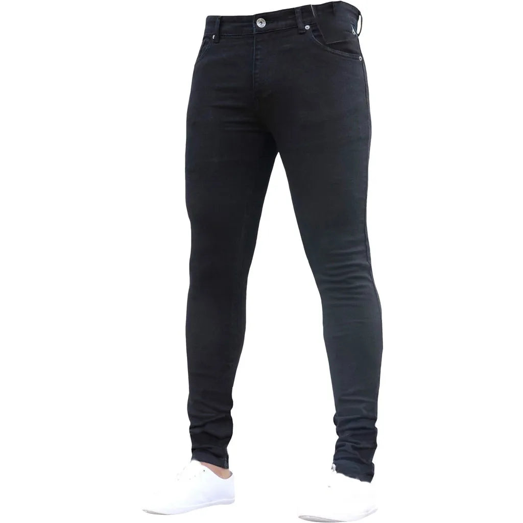 Relaxed Fit Jeans Men's Color Denim Cotton .