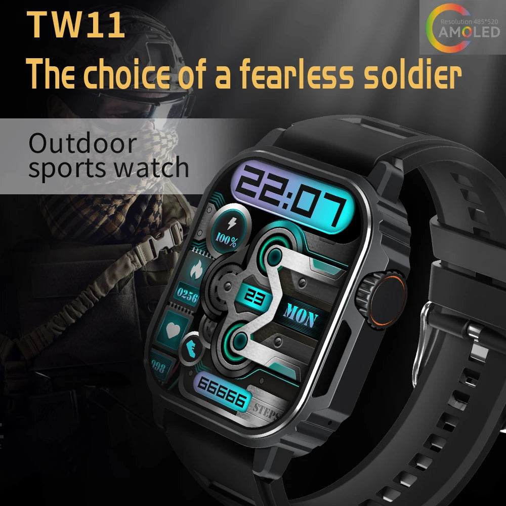 Military Outdoor Smart Watch for Men.