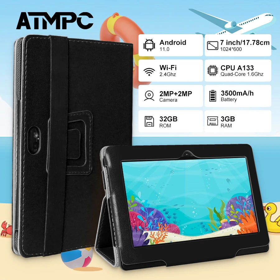 ATMPC 7 Inch Tablet, Android 11