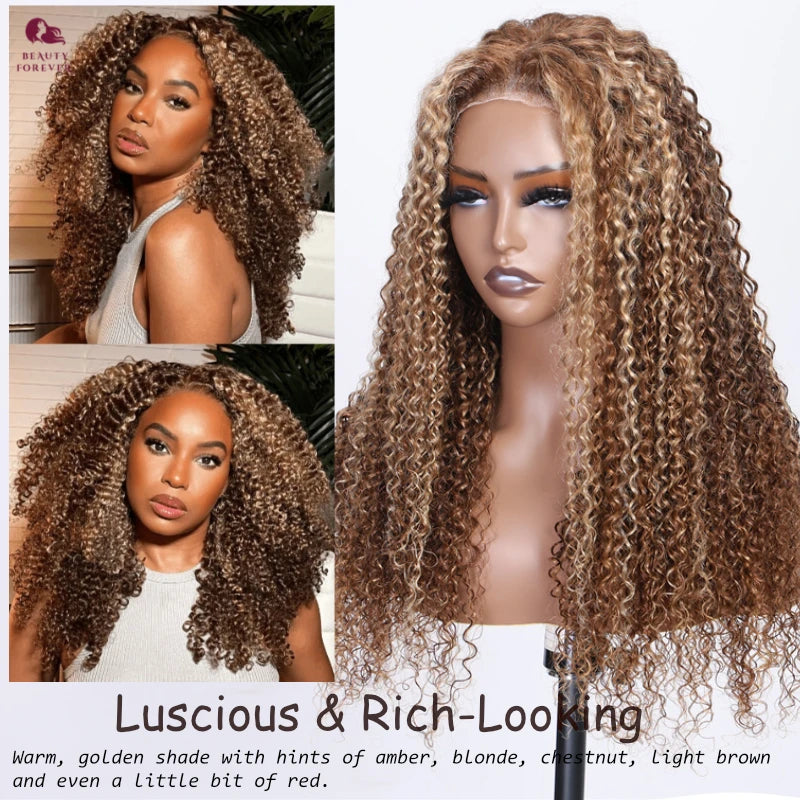 Beauty Knots Curly Glueless Human Hair Wig .