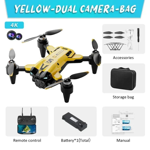M5 Drone 4K Professional HD Dual Camera .
