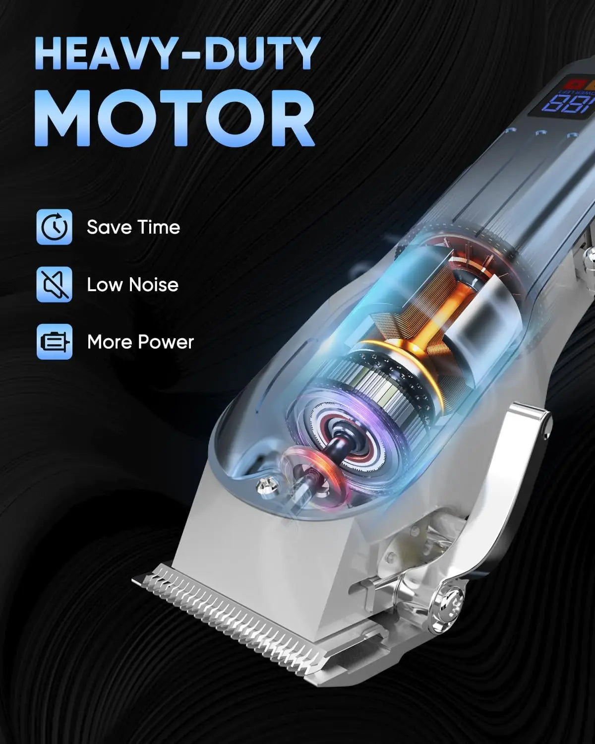SEJOY Professional Hair Clippers for Men Cordless Clippers .