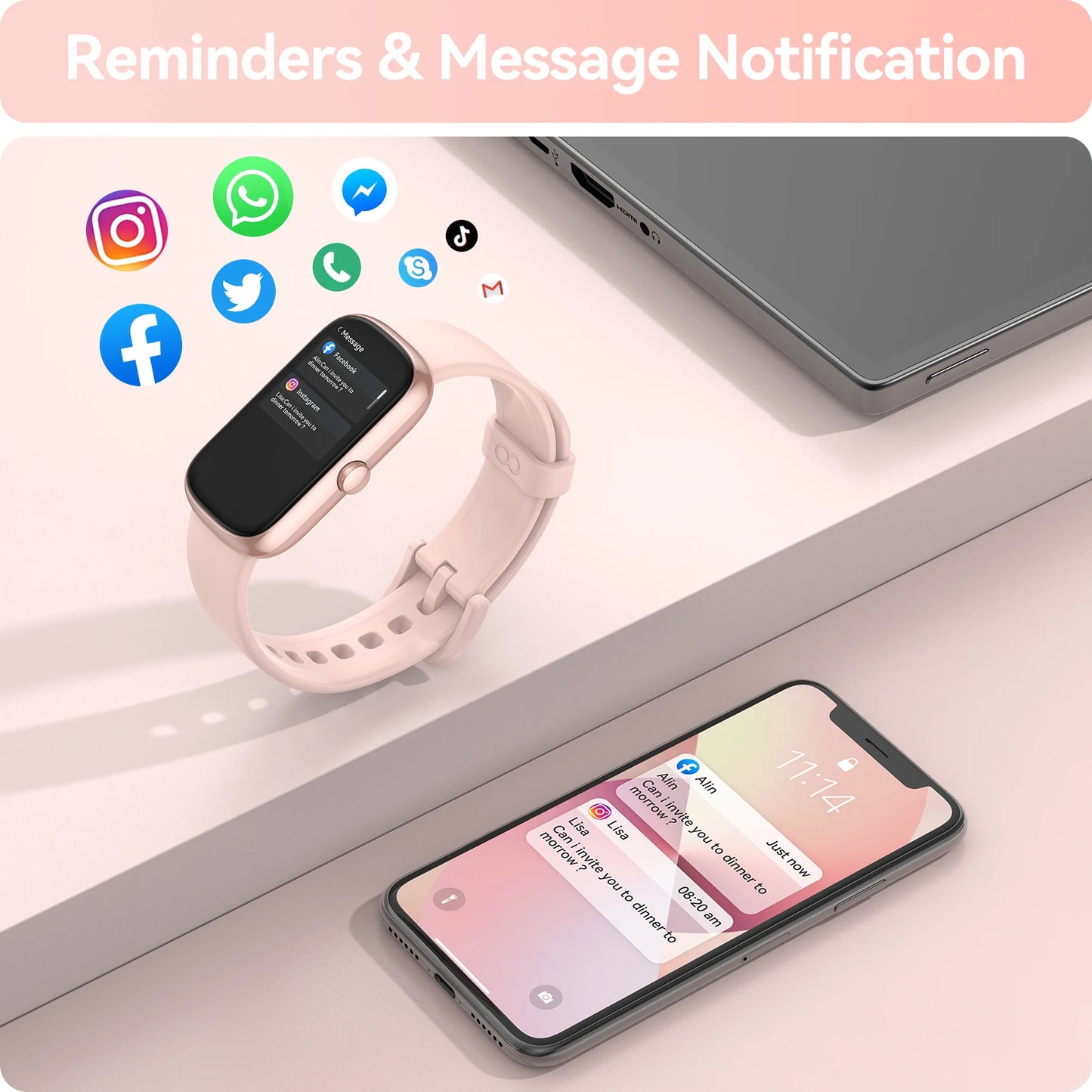 2024 New Smart Watch For Men Women .