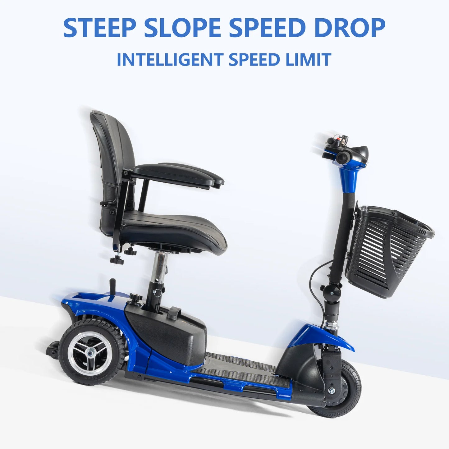3 Wheel Electric Mobility Scooter Compact for Elderly.