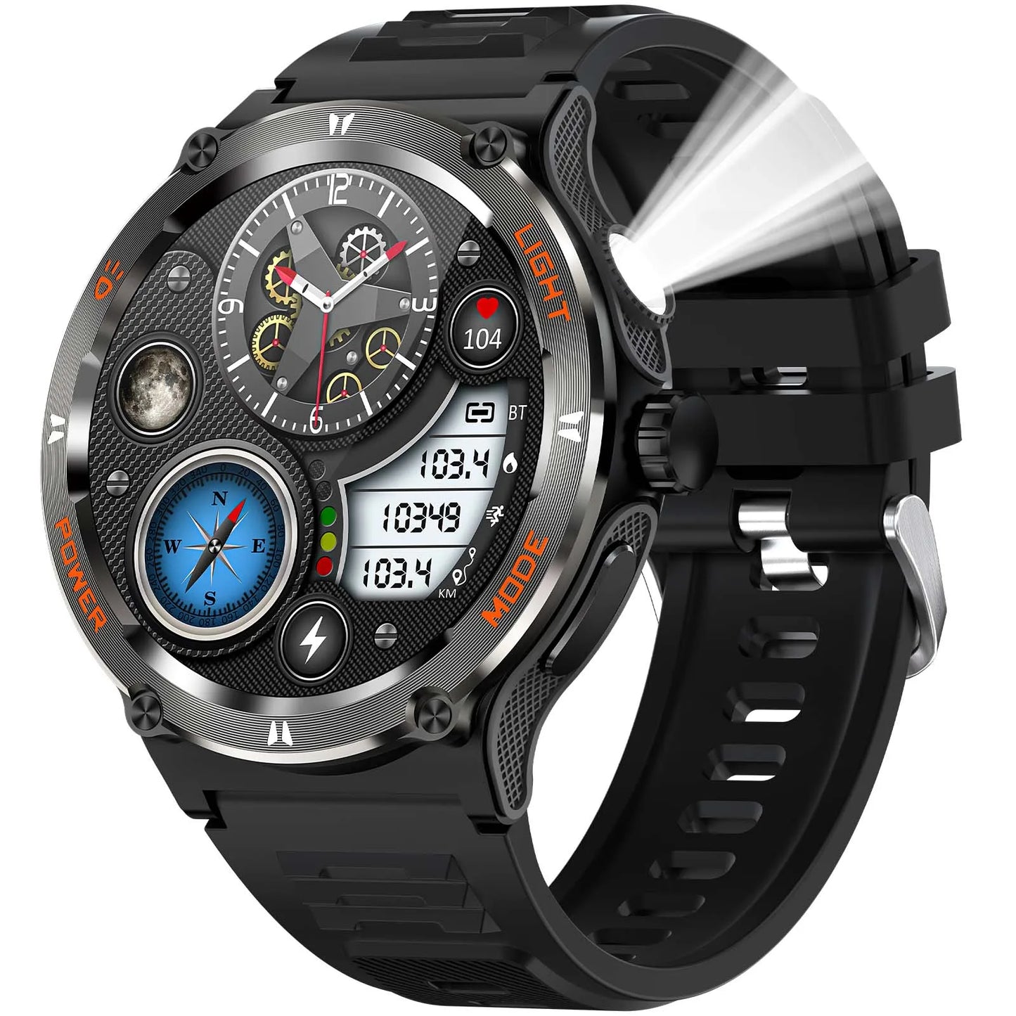 LaNikar Smart Watch 3ATM Waterproof Men Sport .