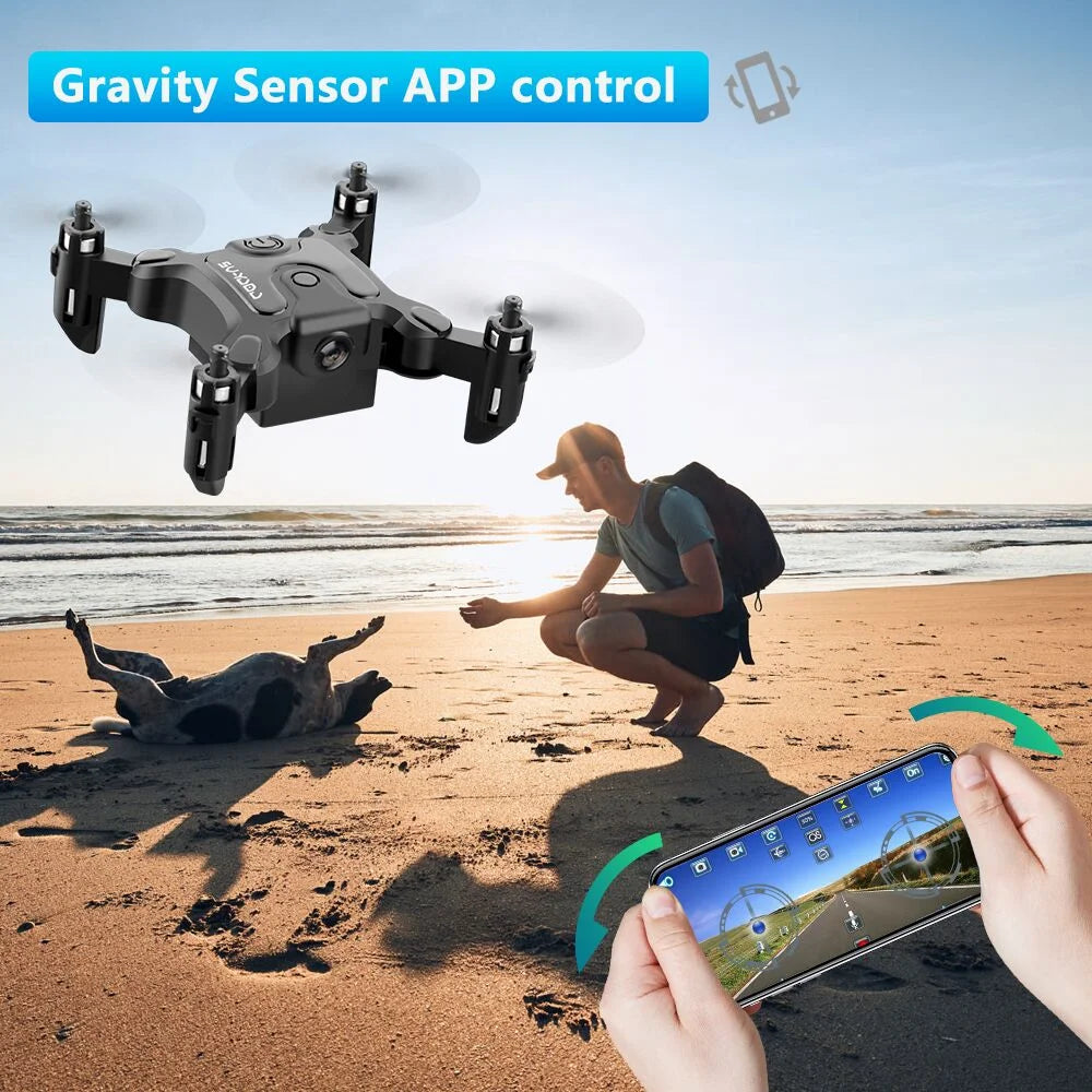 i Foldable Drone V2 Wifi Helicopter For Kids Gifts
