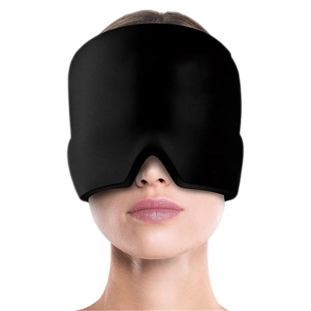 Migraine Relief Gel Ice Cold Compress Therapy Cap .