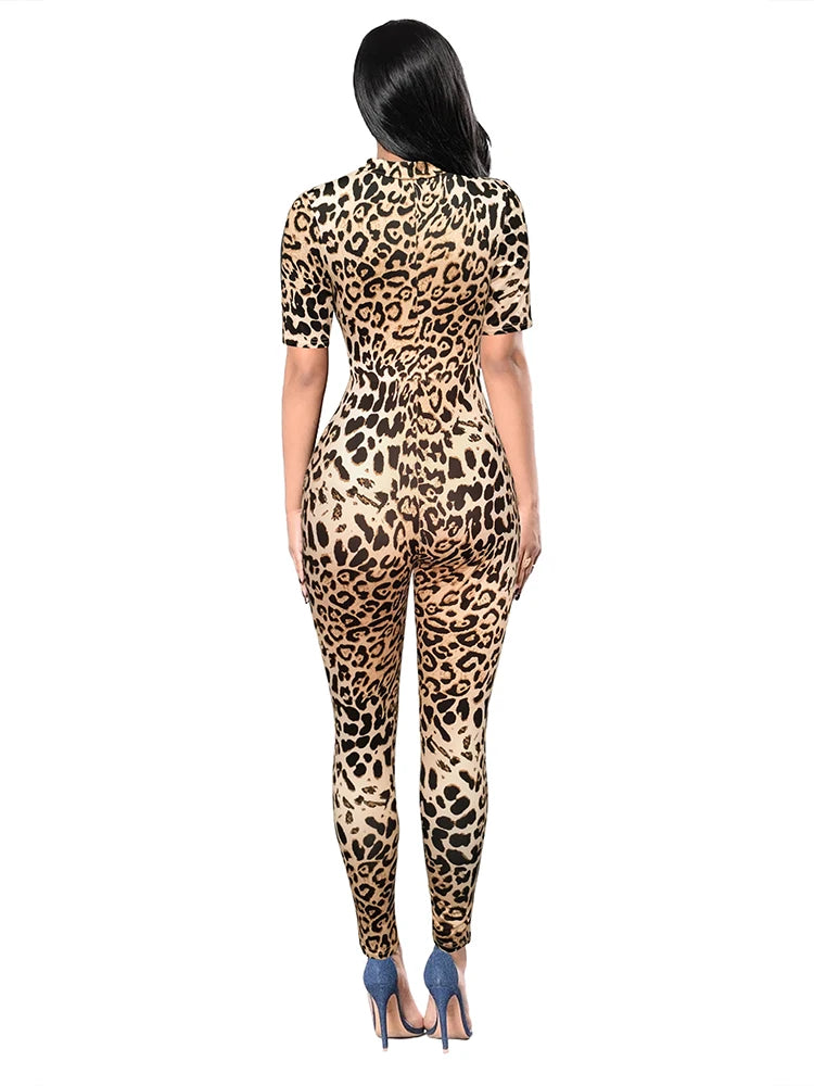 New Autumn Short Sleeve V Neck Bodycon Jumpsuit .