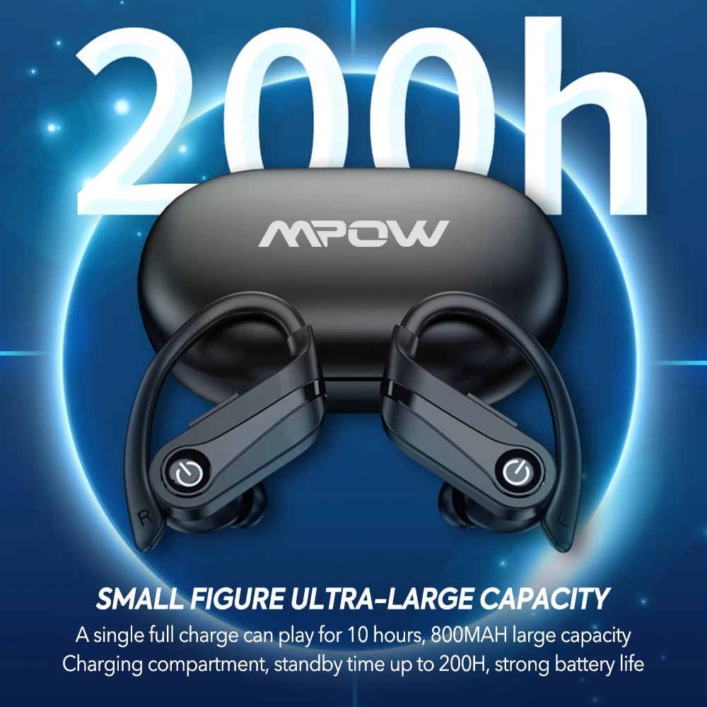 Bluetooth Wireless Earbuds Waterproof .
