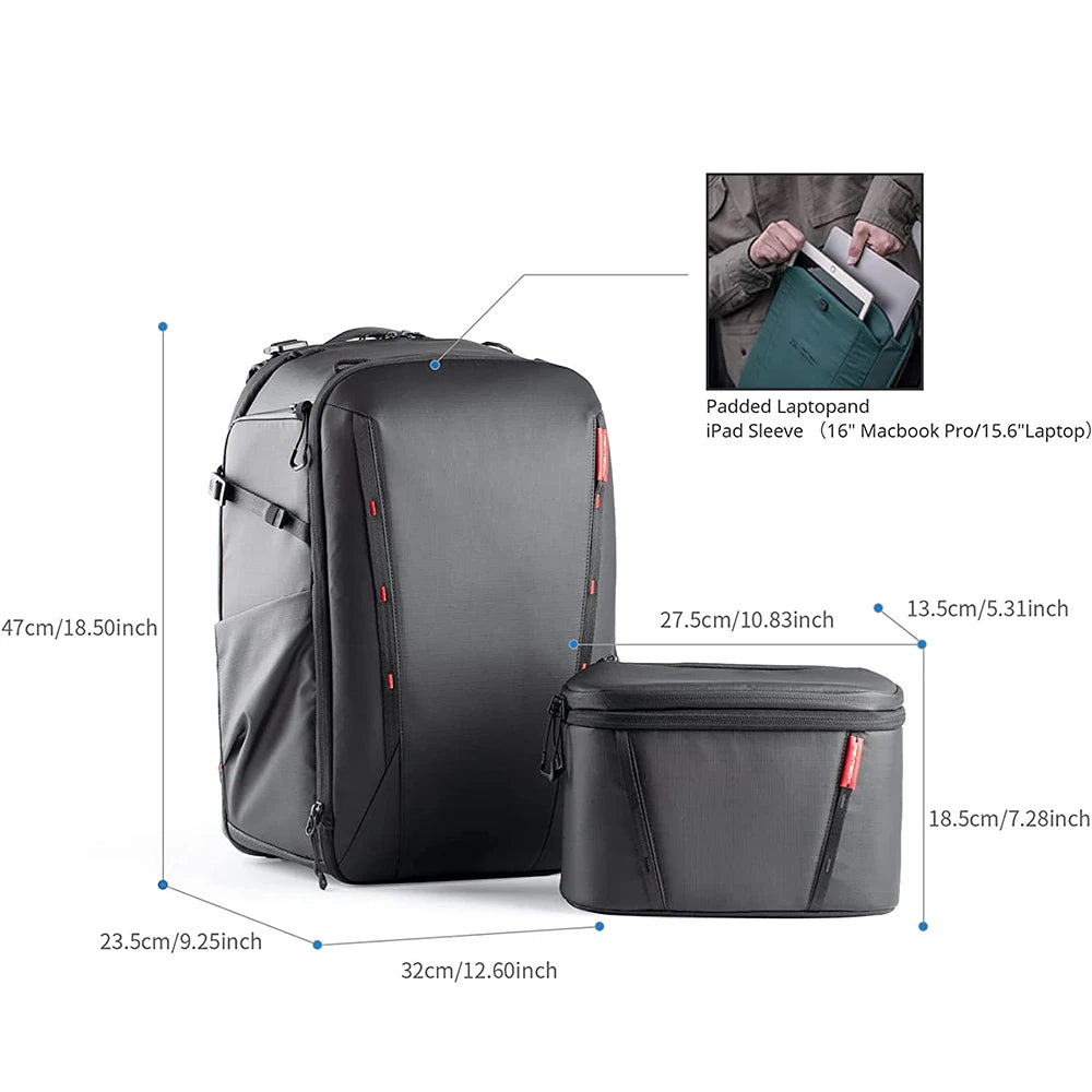 PGYTECH OneMo2 DSLR Camera Bag.