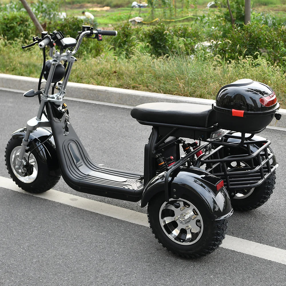 Citycoco Adult Electric 3 Wheel Scooter Motorcycle.