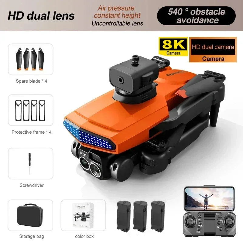 New D6 8K Drone Professional HD Dual Camera .