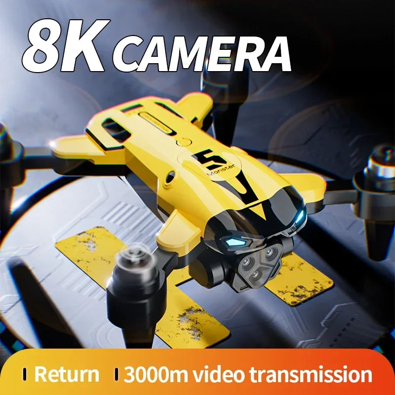 M5 Drone 4K Professional HD Dual Camera .