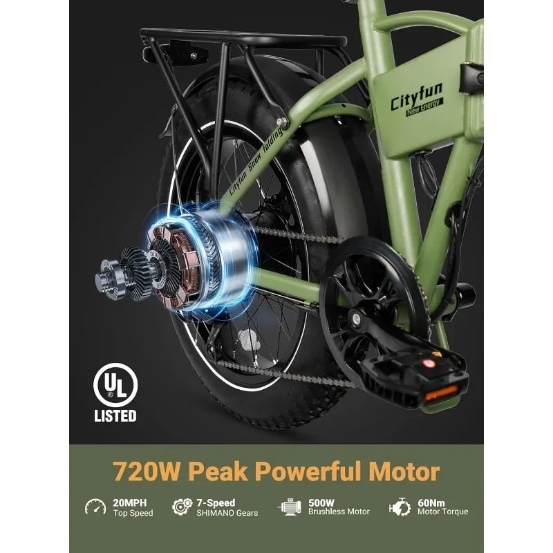 Electric Bike for Adults .