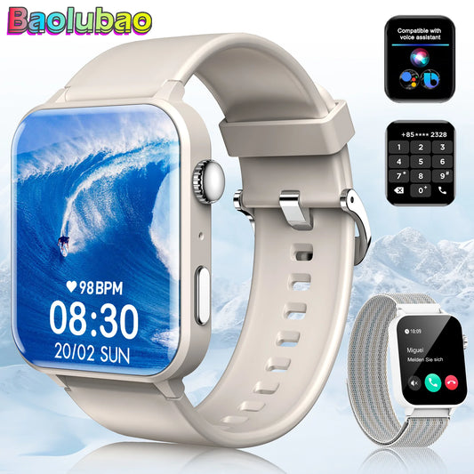 Baolubao Fitness Tracker (Bluetooth Answer/Make Calls).