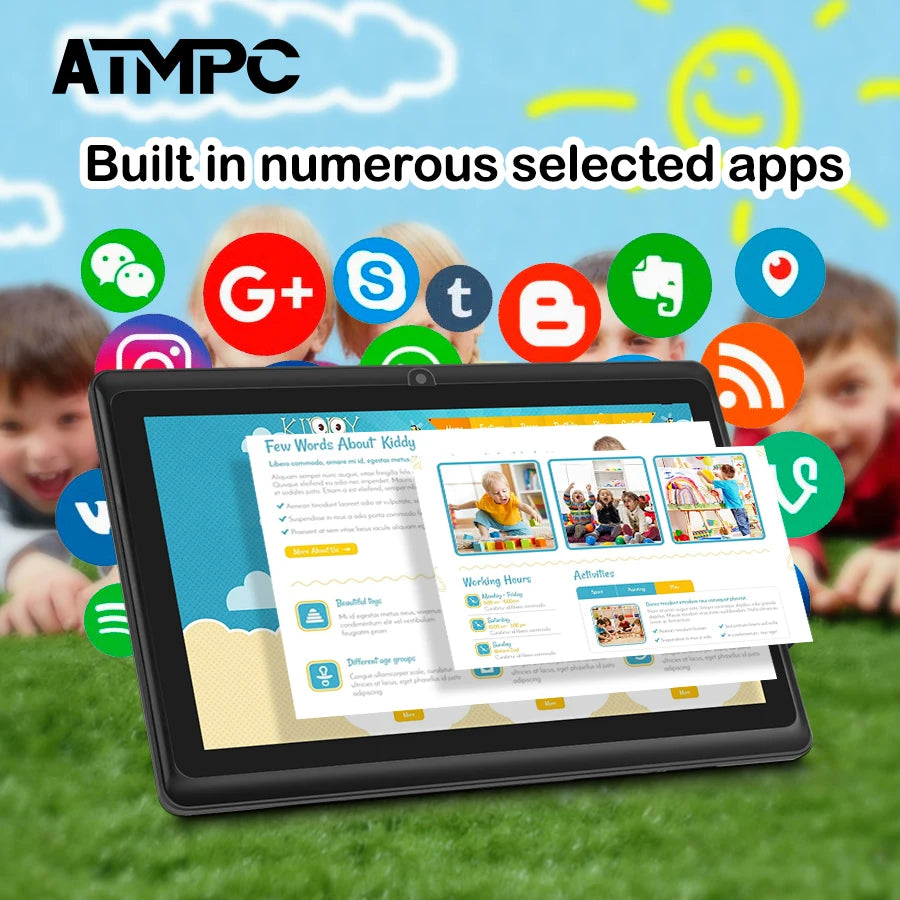 ATMPC 7 inch Tablet Android 11.