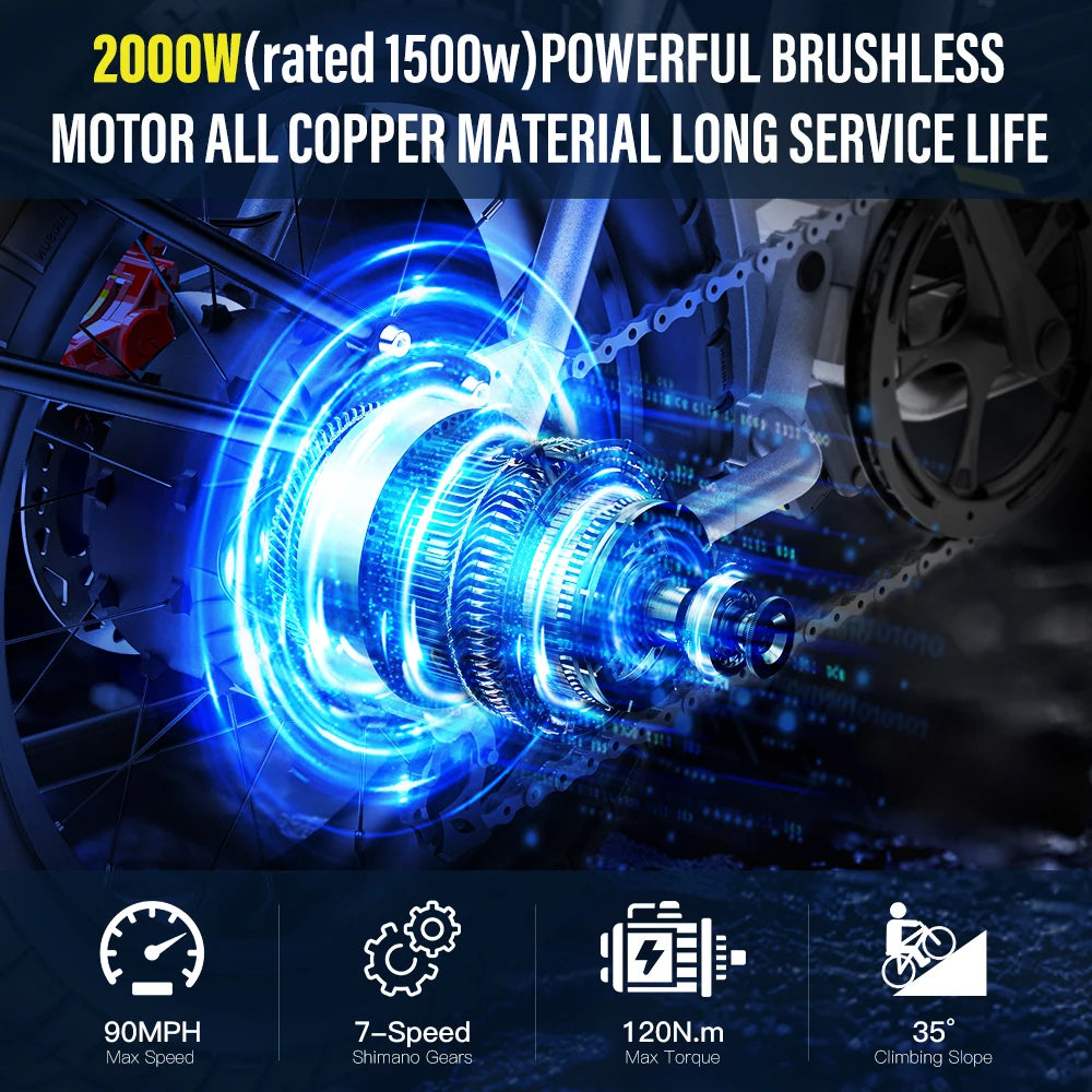 Coswheel Electric Bike Motorcyle Drit EBike.