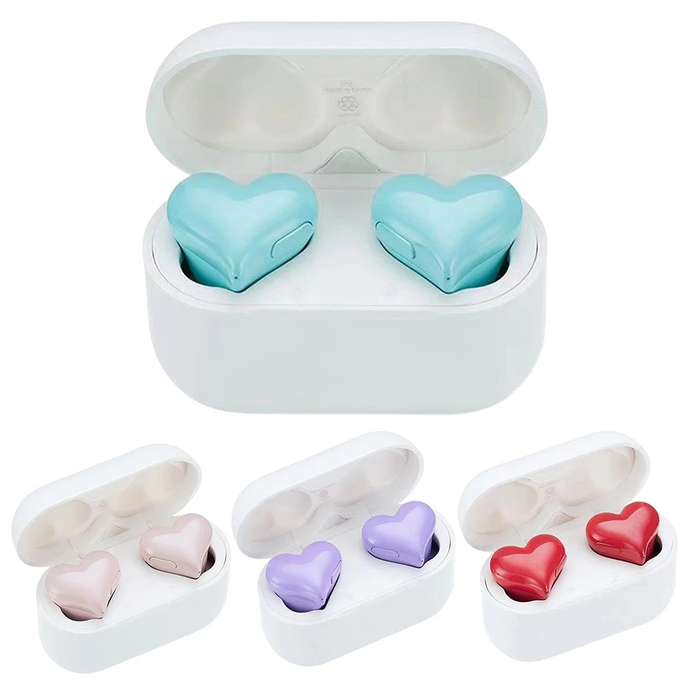 Wireless Earphones Hi-Fi Stereo Headphones Heartbuds Bluetooth.