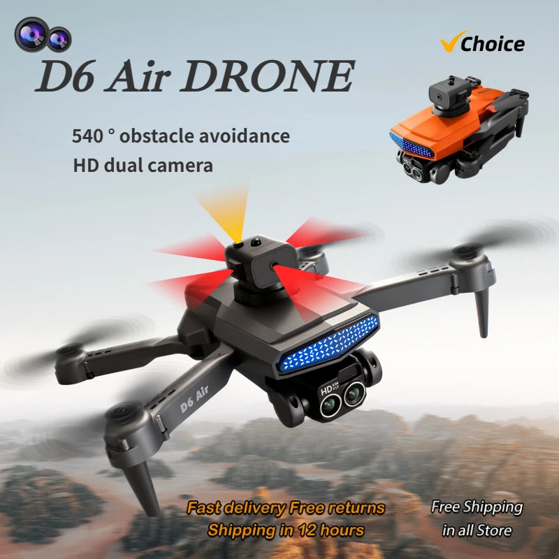 New D6 8K Drone Professional HD Dual Camera .