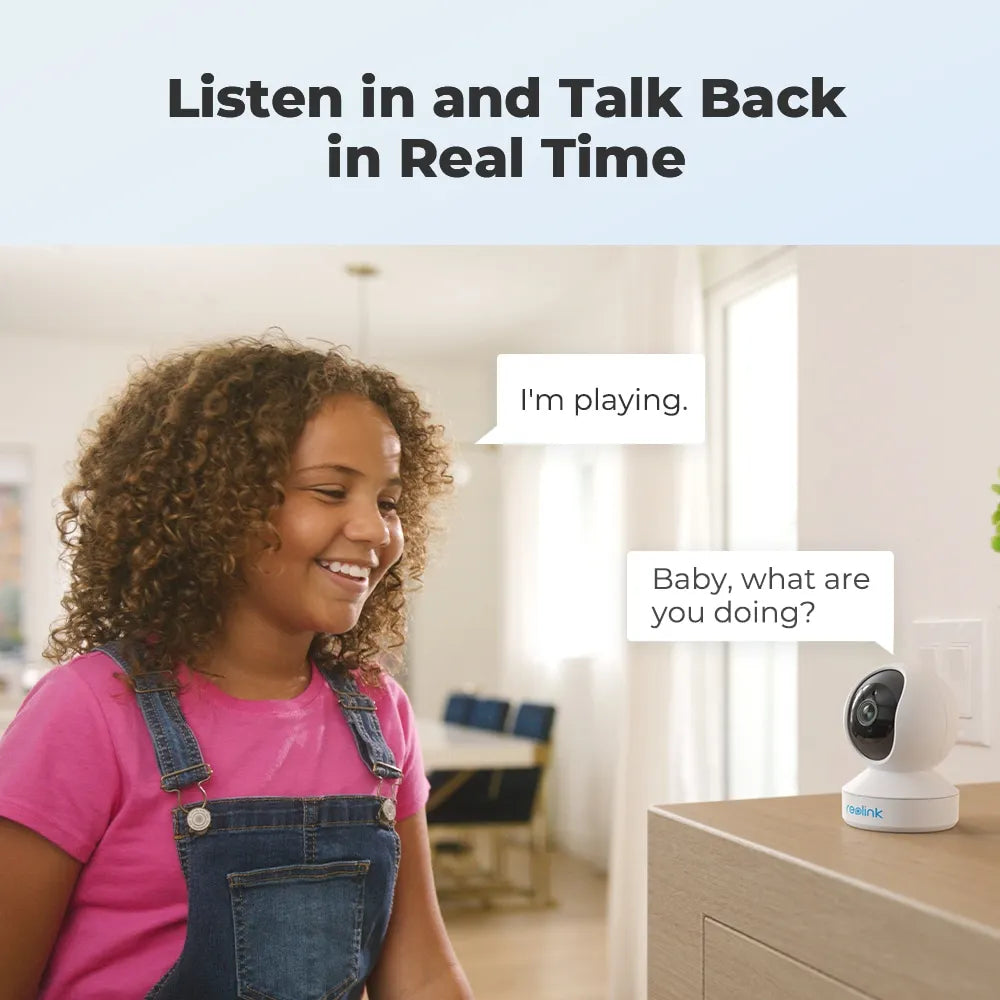 Camera Baby Monitor WiFi Indoor Home Security .
