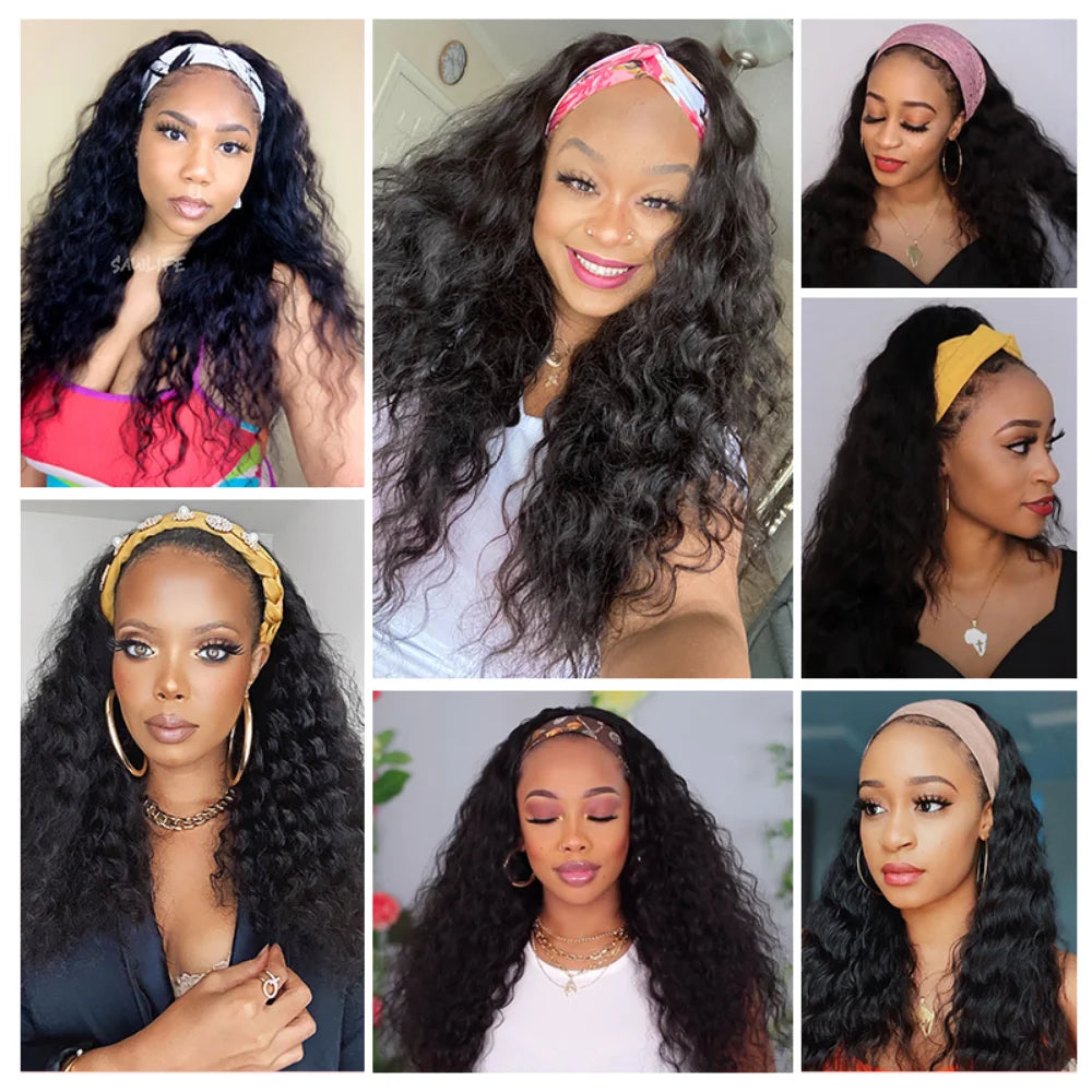 Beautyforever Headband Wigs Human Hair .