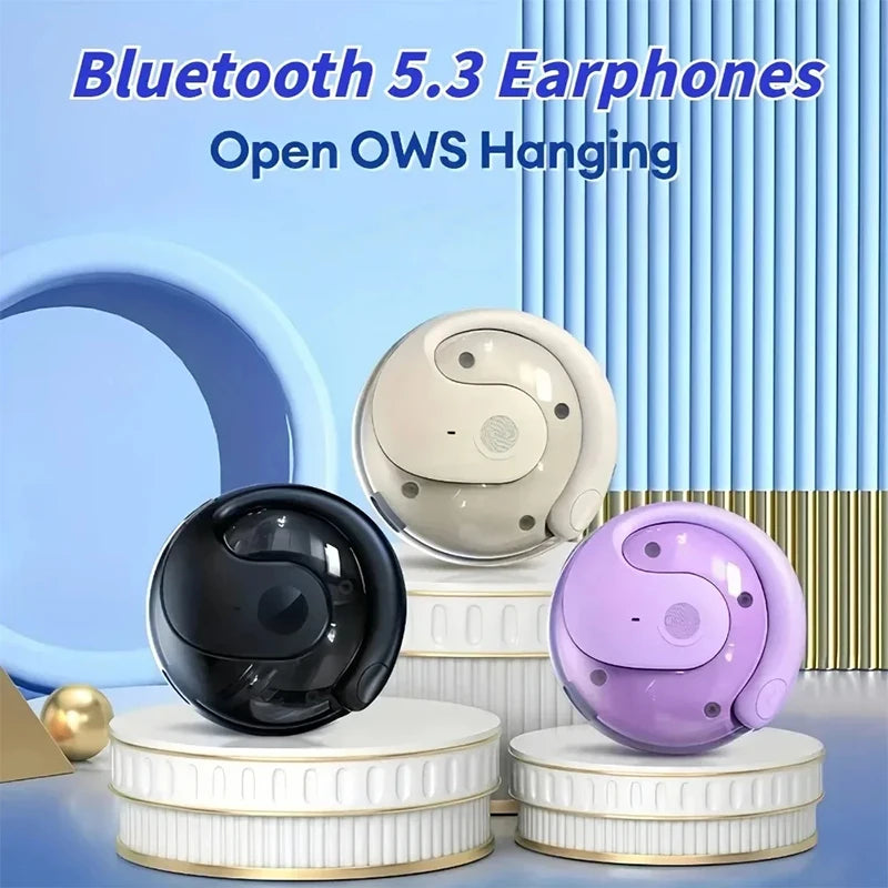 Wireless Bluetooth Headset Sports Touch Control Earbuds .