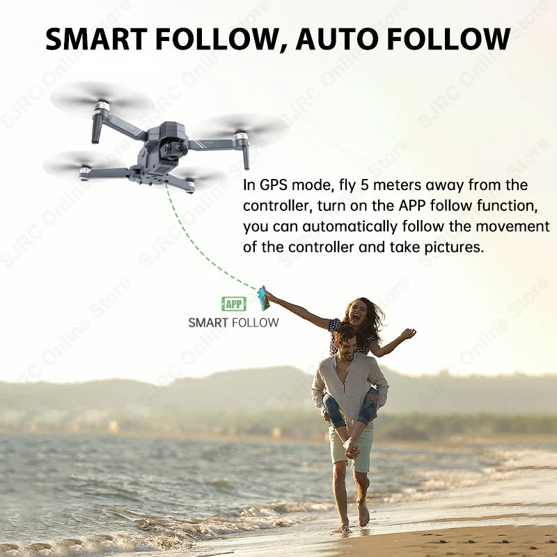 Pro GPS Drone 4K Profesional RC Quadcopter