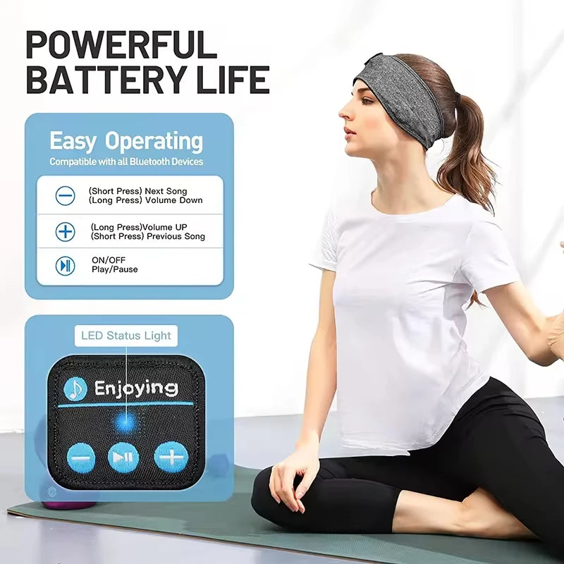 Wireless Headphones Music Bluetooth Headband.