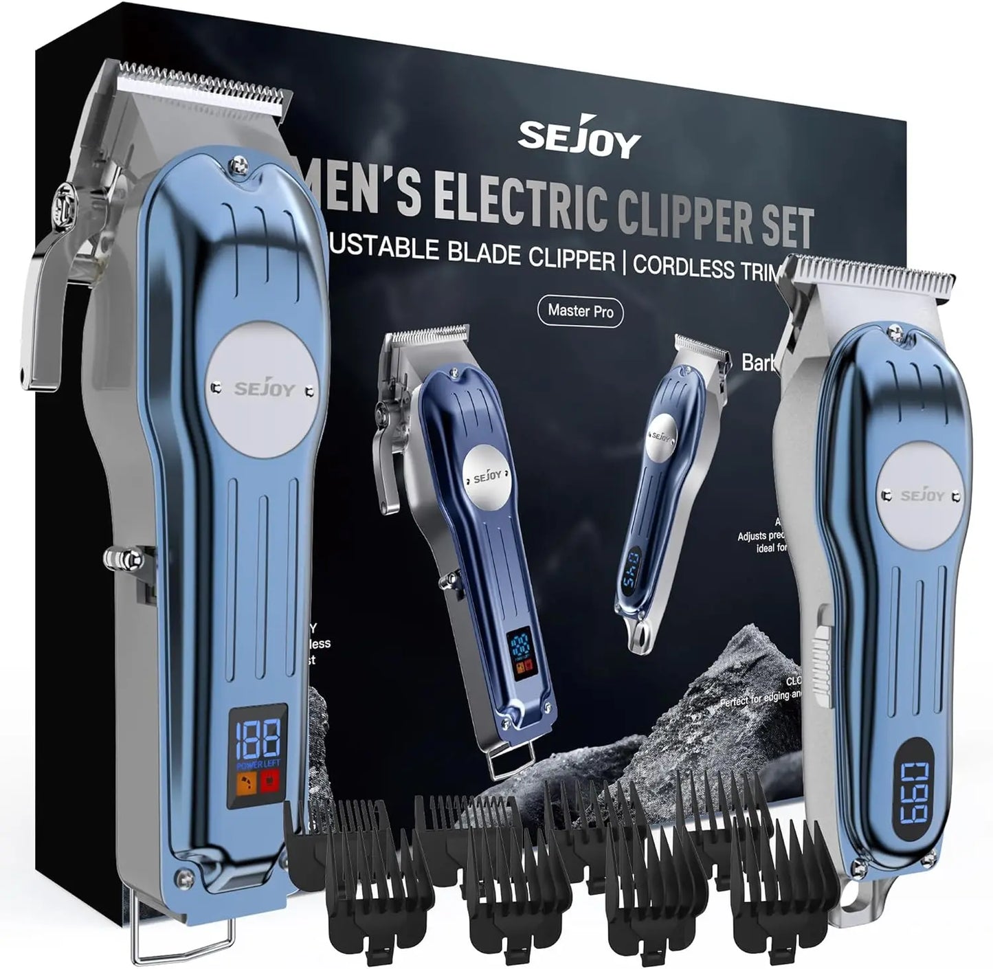 SEJOY Professional Hair Clippers for Men Cordless Clippers .