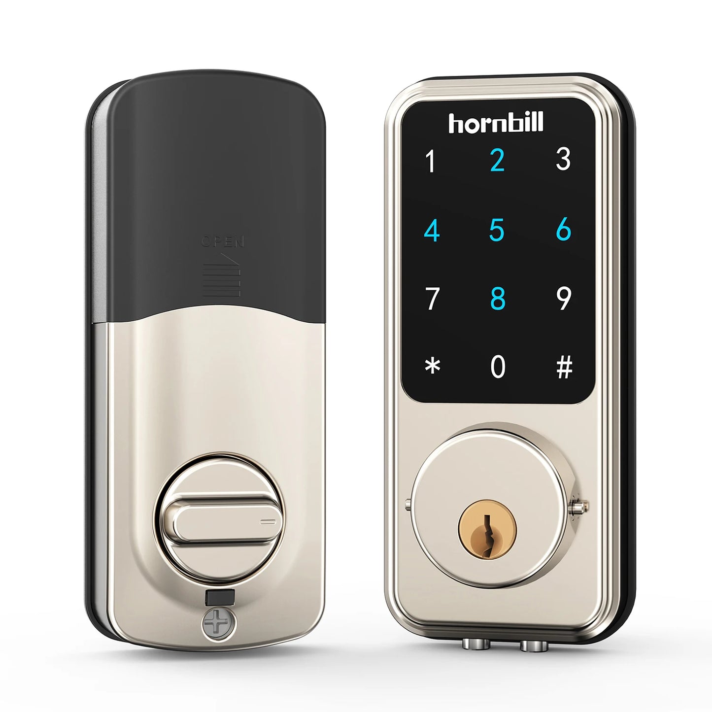 Smart Front Door Deadbolt Keyless Locks .