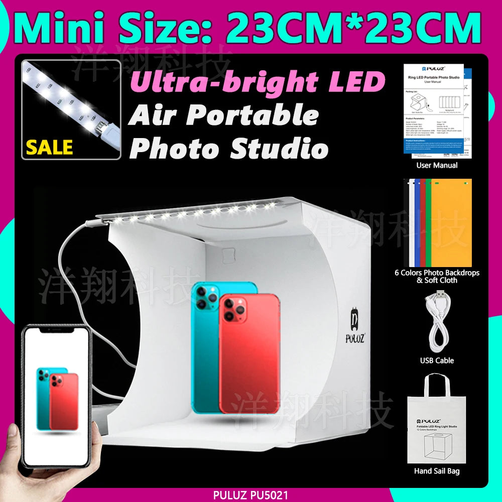 Lightbox Mini Photo Studio Photography Box .