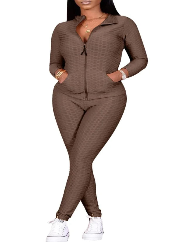 Women Two Piece Outfits Sets Sleeve .