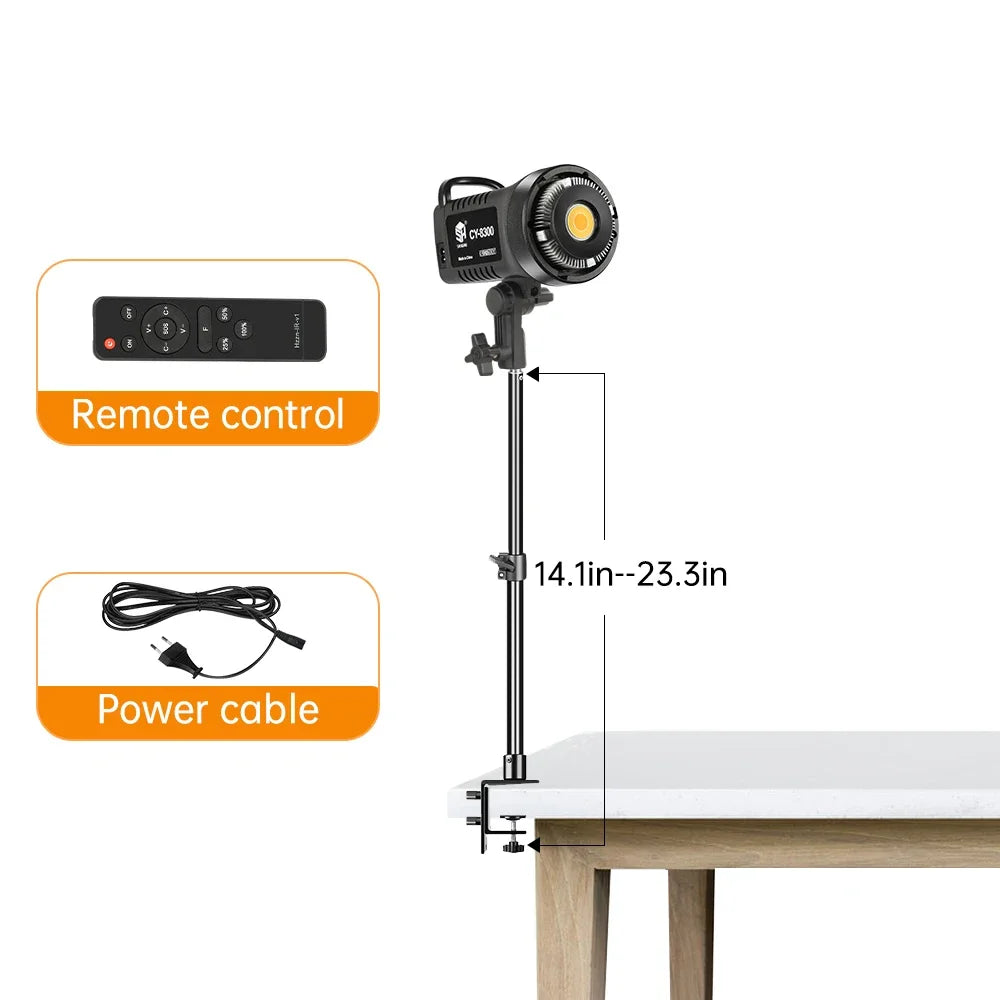 100W Photography LED Daylight-Balanced Sun Lamp